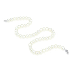 7.5β8mm Freshwater Cultured Pearl Necklace, 18"