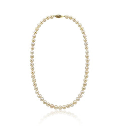 6.5β7mm Pink Freshwater Cultured Pearl Necklace, 18"