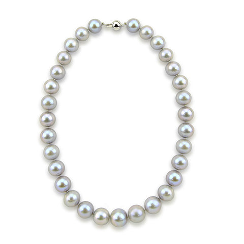 Cream White Cultured Tapered Pearl Strand 20 Inches Grade AA 4.5-8.5mm,  14kt White Gold Clasp, Very Good Condition, Rich Luster, Clean Nacre - Etsy