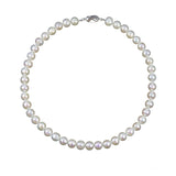 White Freshwater Cultured Circlé Pearl Necklace (8.5-9.5mm) ,17.5 Inch Princess Length