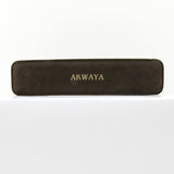 3-Row Black A Grade 6.5-7.0 mm Freshwater Cultured Pearl Bracelet, 7.5"